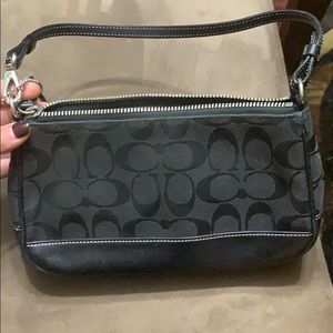 Black coach bag